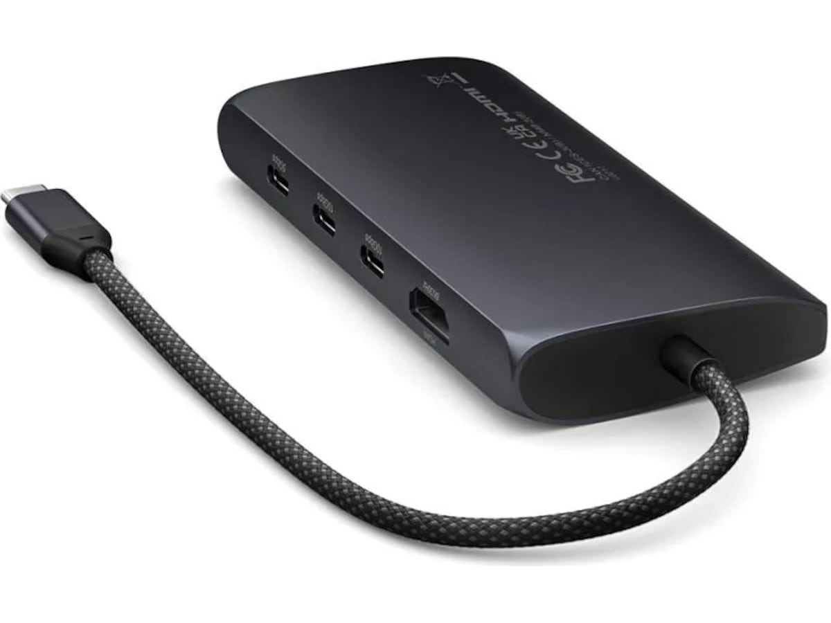 Satechi Multiport 8K Docking (midnight) Dockingstasjon & USB-HUB