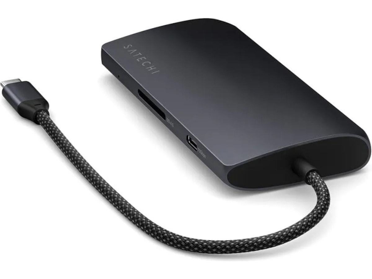 Satechi Multiport 8K Docking (midnight) Dockingstasjon & USB-HUB