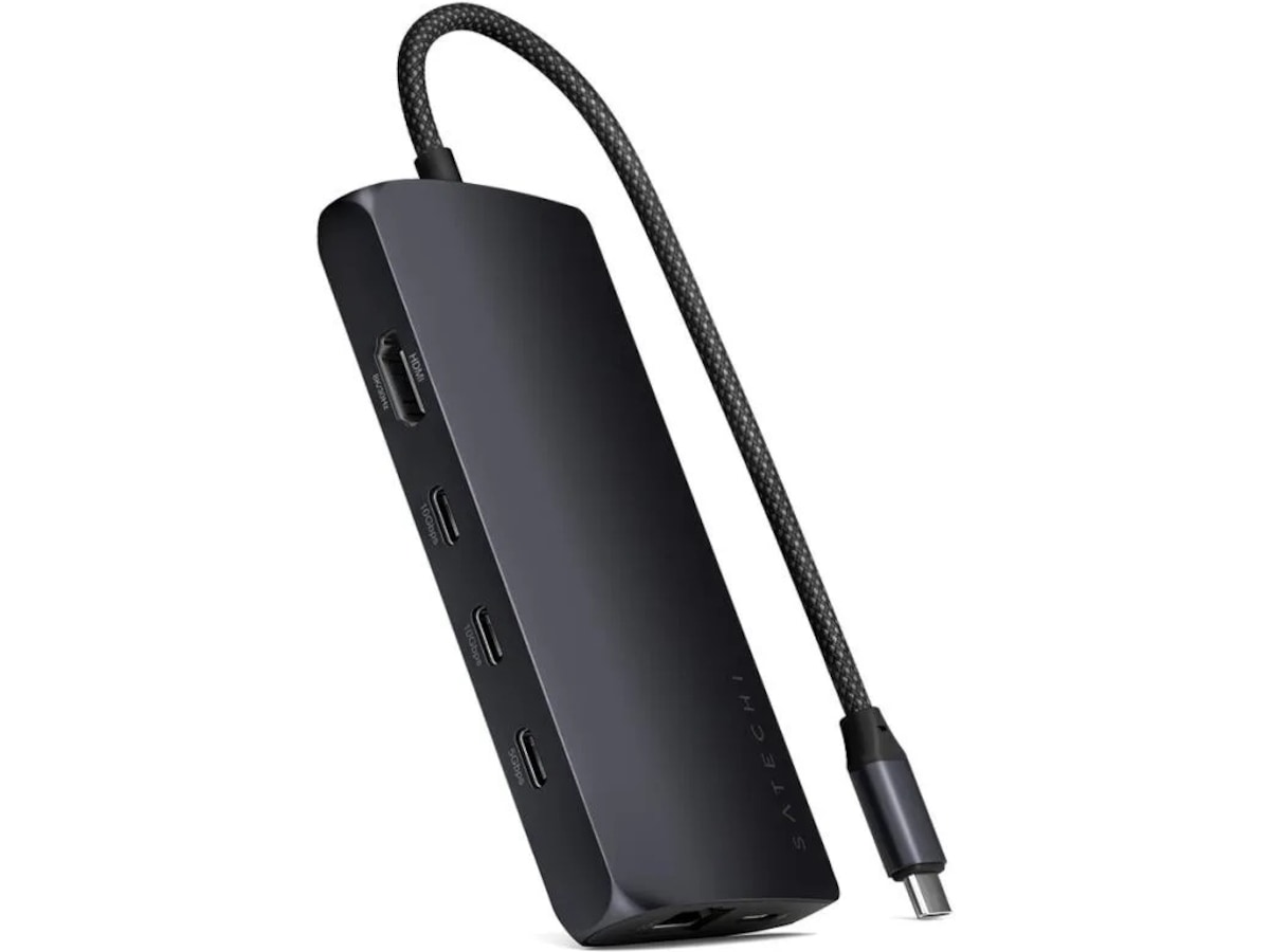 Satechi Multiport 8K Docking (midnight) Dockingstasjon & USB-HUB