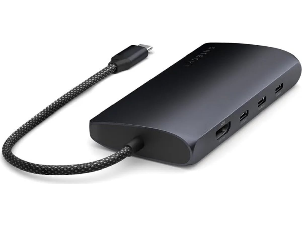 Satechi Multiport 8K Docking (midnight) Dockingstasjon & USB-HUB