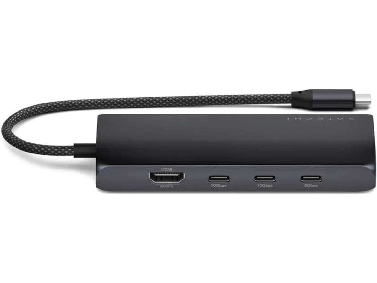 Satechi Multiport 8K Docking (midnight) Dockingstasjon & USB-HUB