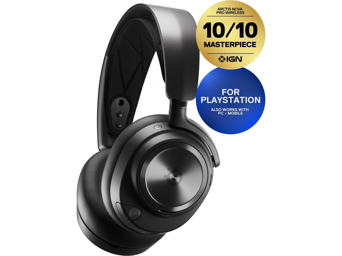 SteelSeries Arctis Nova Pro Wireless Gamingheadset PC/PS5 (sort) Gaming headset