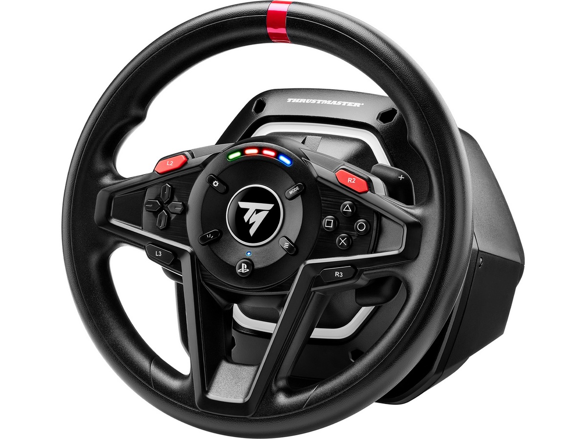Thrustmaster T128 PlayStation (sort) Ratt & pedaler