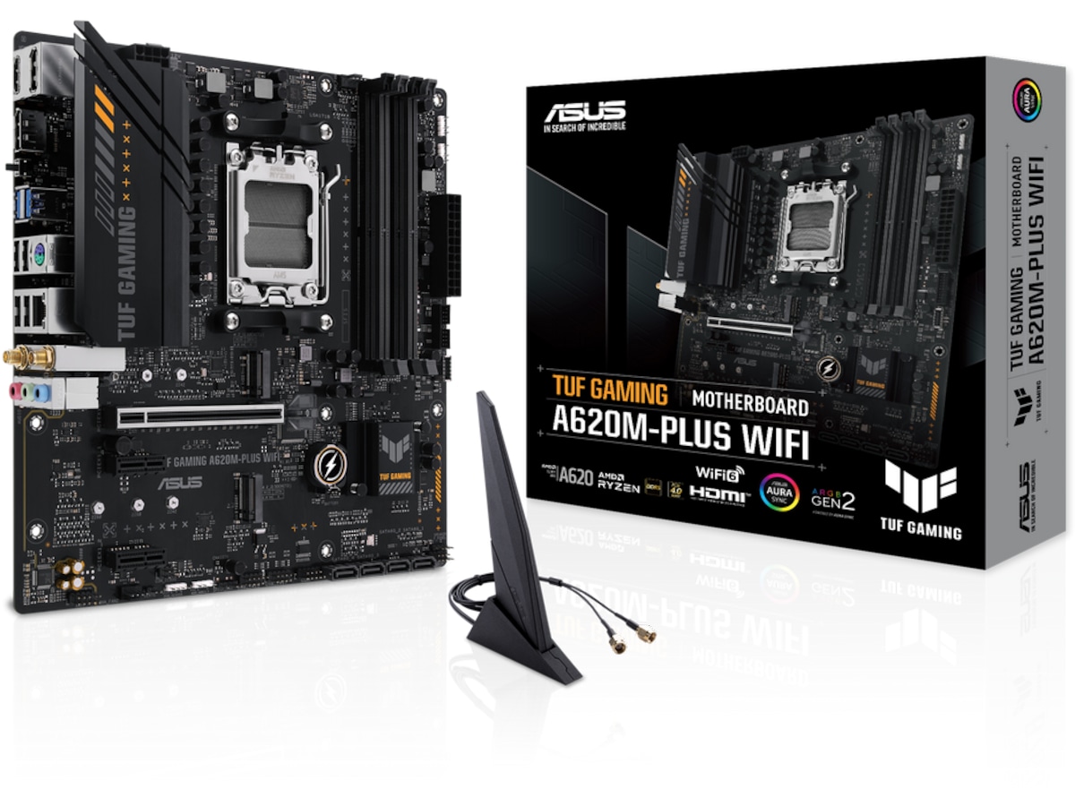 ASUS TUF GAMING A620M-PLUS WIFI Hovedkort AMD Socket