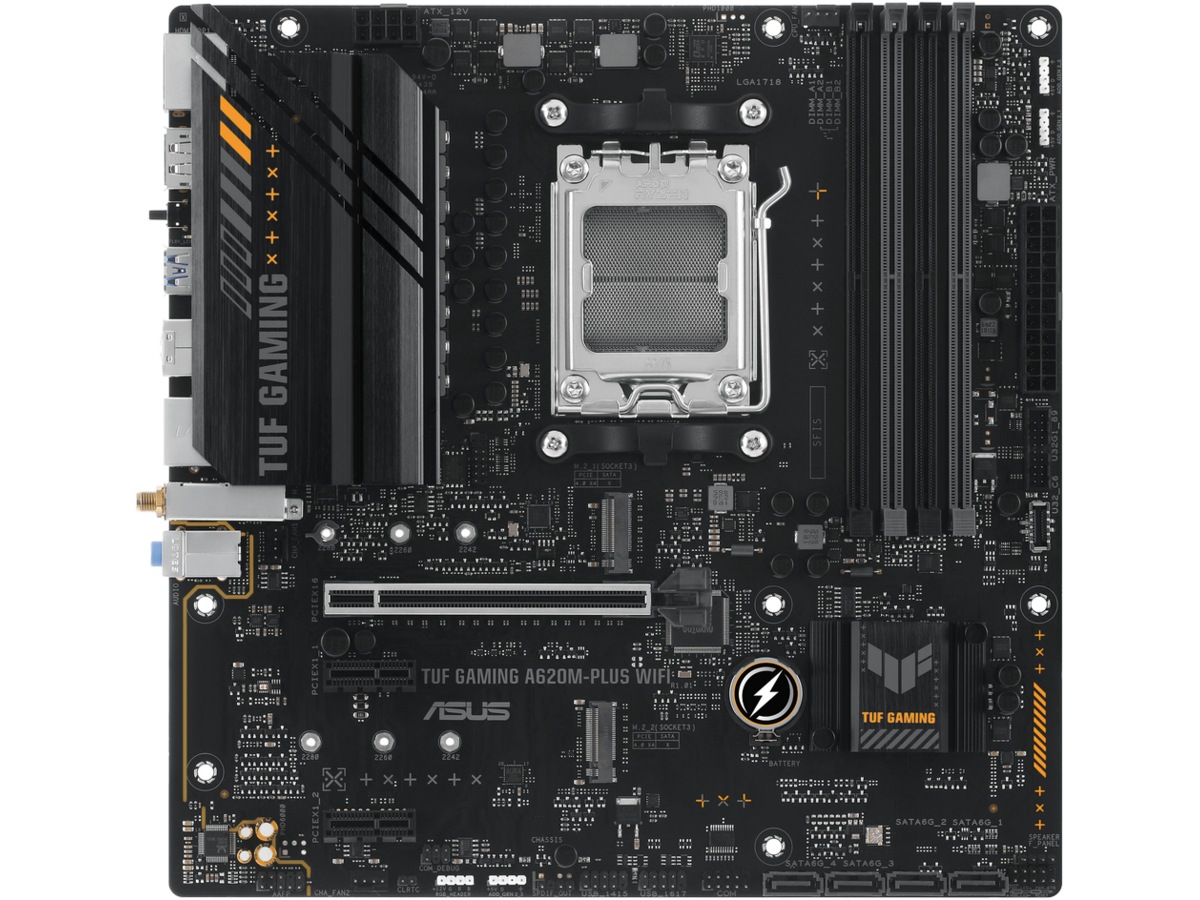 ASUS TUF GAMING A620M-PLUS WIFI Hovedkort AMD Socket