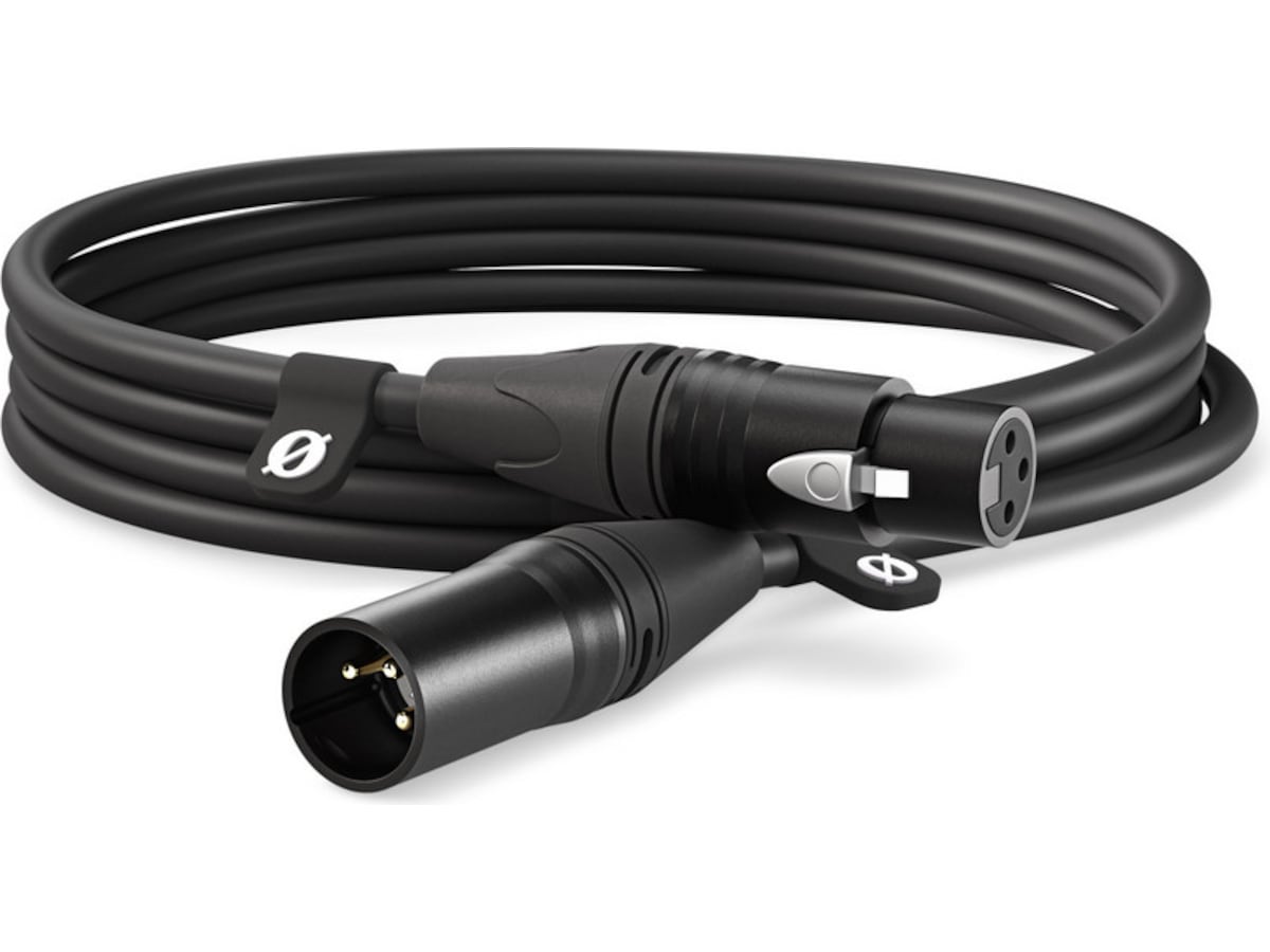 Røde XLR kabel 3m (sort) Mikrofon