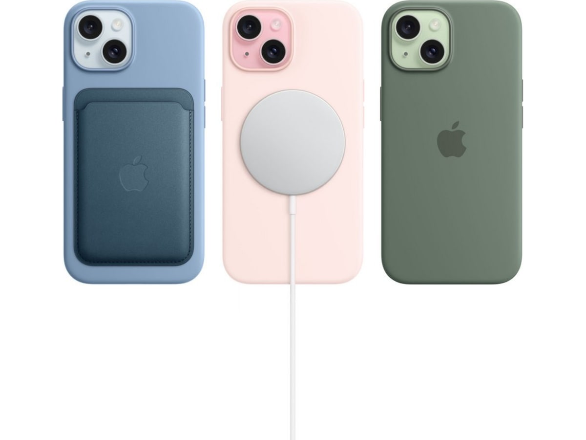 iPhone 15 256GB (sort) Mobiltelefoner