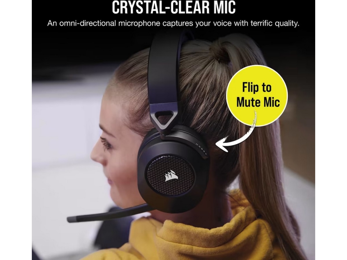 Corsair HS65 Trådløst Headset (sort) Gaming headset