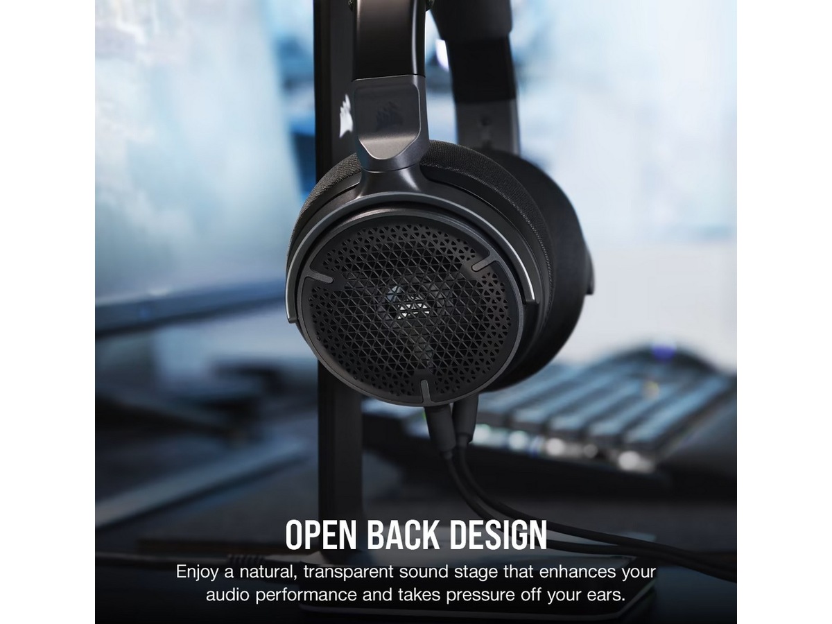 Corsair Virtuoso Pro Gamingheadset (sort) Gaming headset