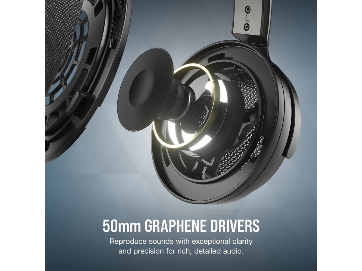 Corsair Virtuoso Pro Gamingheadset (sort) Gaming headset