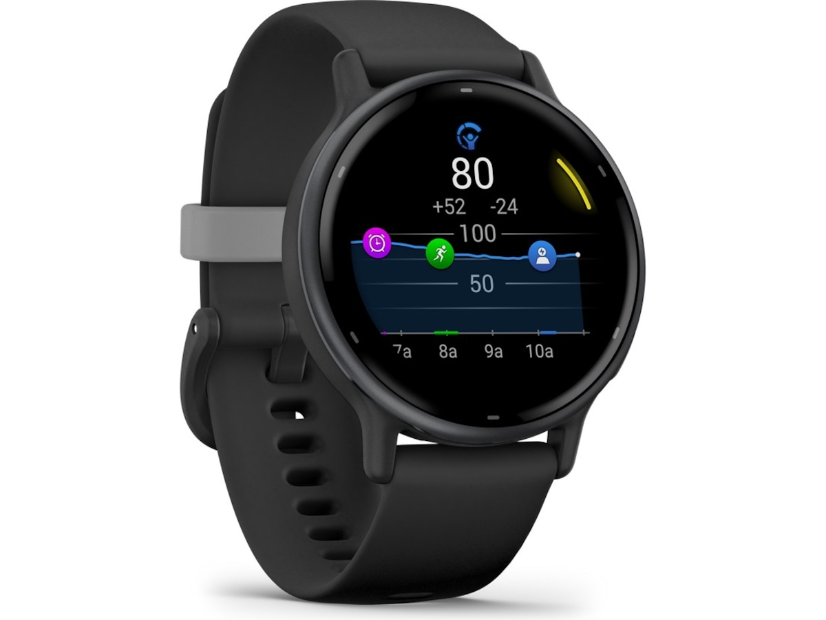 Garmin vivoactive 5 AMOLED Smartklokke (black/slate) Smartklokker