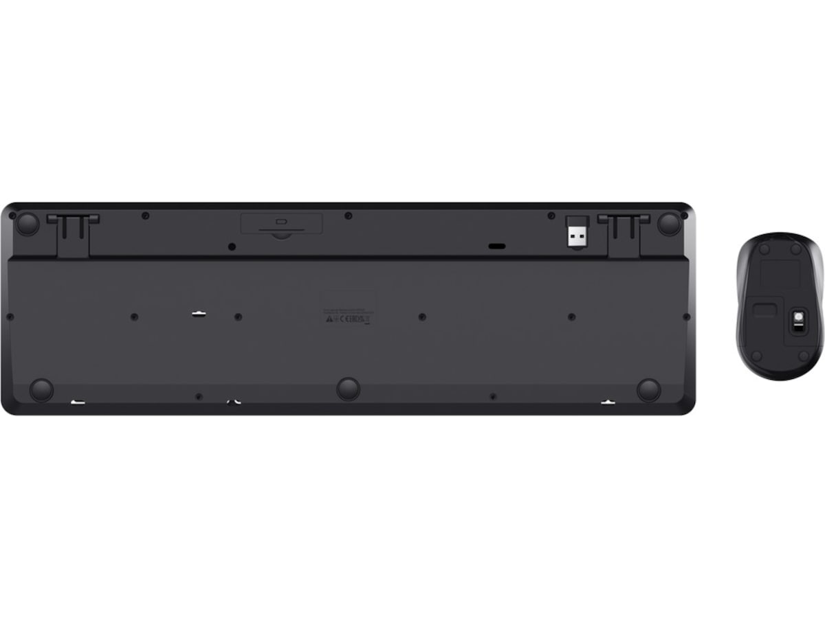 Trust TKM-360 trådløs mus og tastatur nordisk (sort) Mus & tastatur -kombipakker
