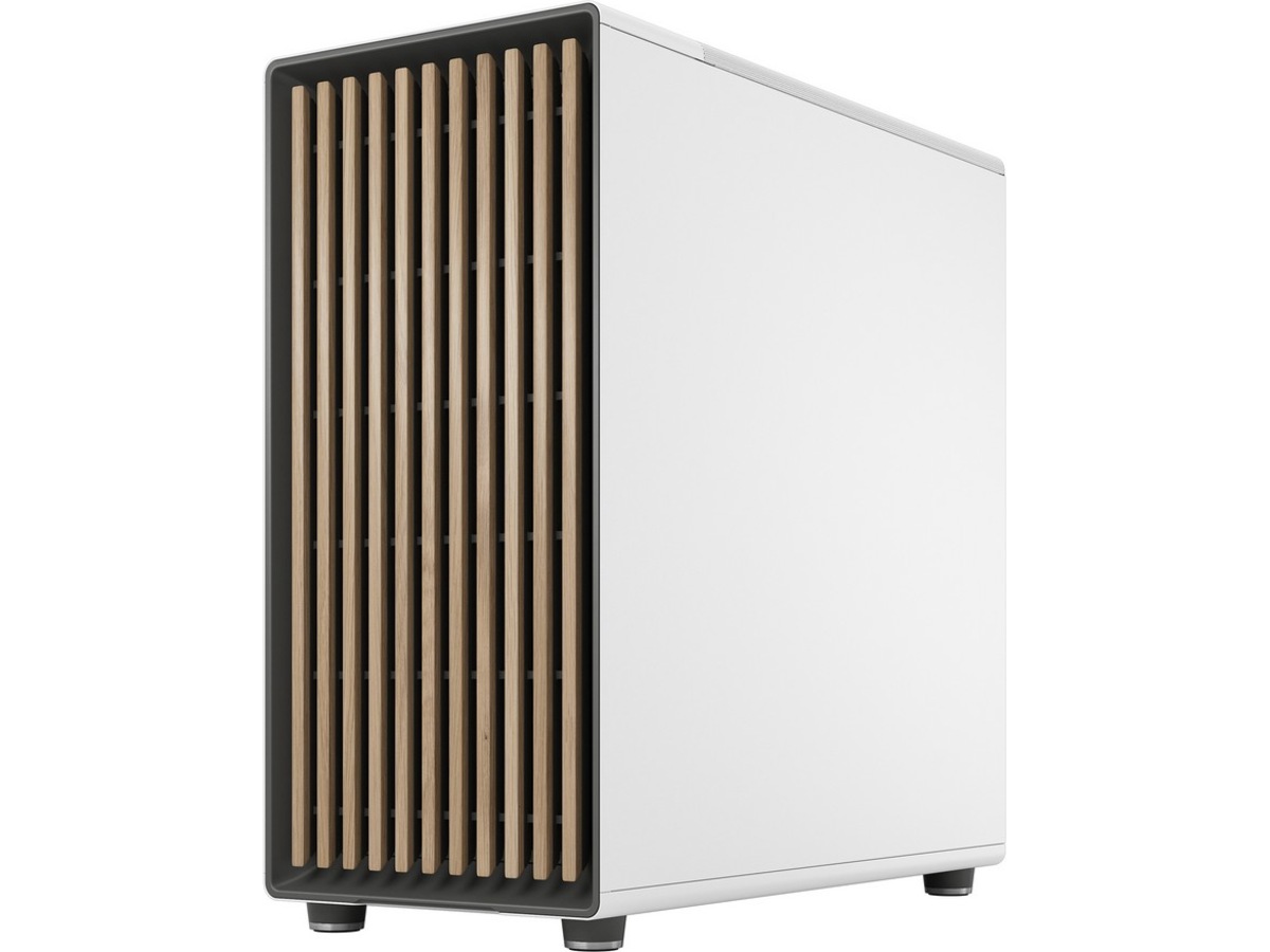 Fractal Design North XL TG Clear Mid Tower (hvit) Midi tower