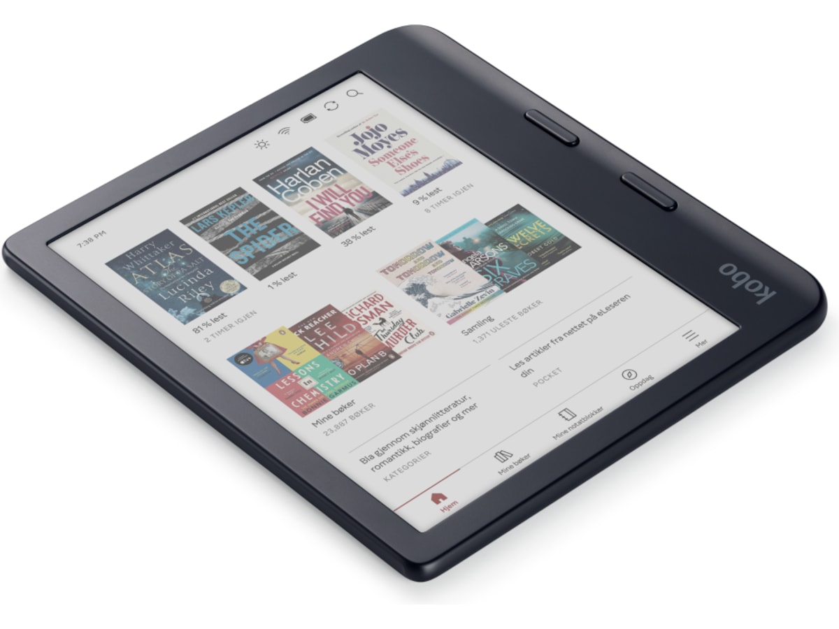 Kobo Libra Colour 7" 32GB (sort) Lesebrett