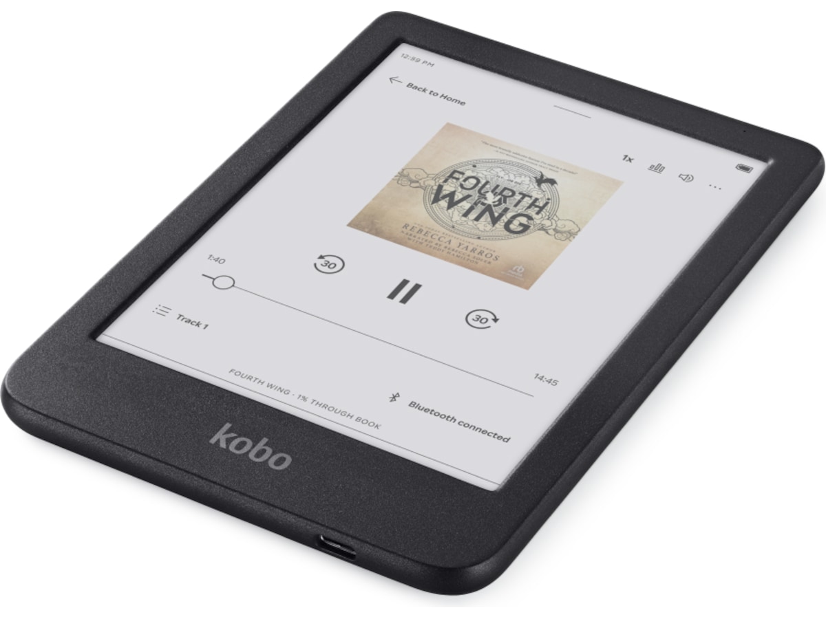 Kobo Clara Colour 6" 16GB (sort) Lesebrett