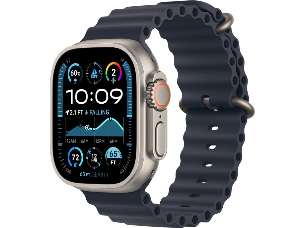 Apple Watch Ultra 2 49mm GPS + LTE Titan (naturlig) Smartklokker