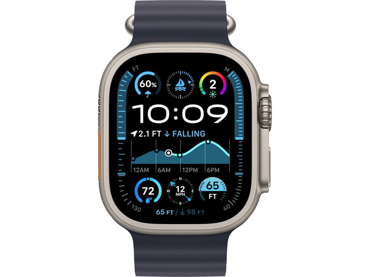 Apple Watch Ultra 2 49mm GPS + LTE Titan (naturlig) Smartklokker