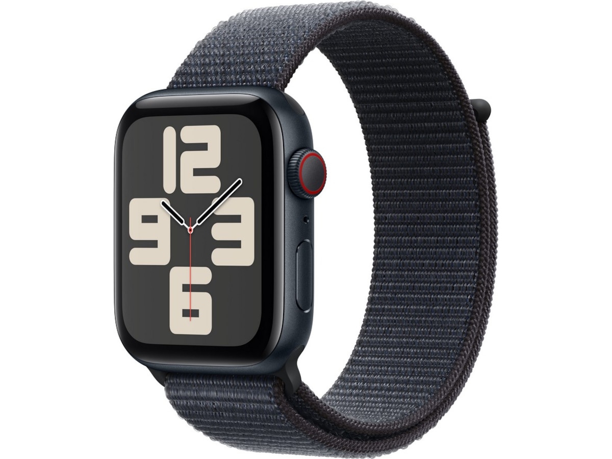 Apple Watch SE 44mm GPS + LTE Aluminium (midnatt) Smartklokker
