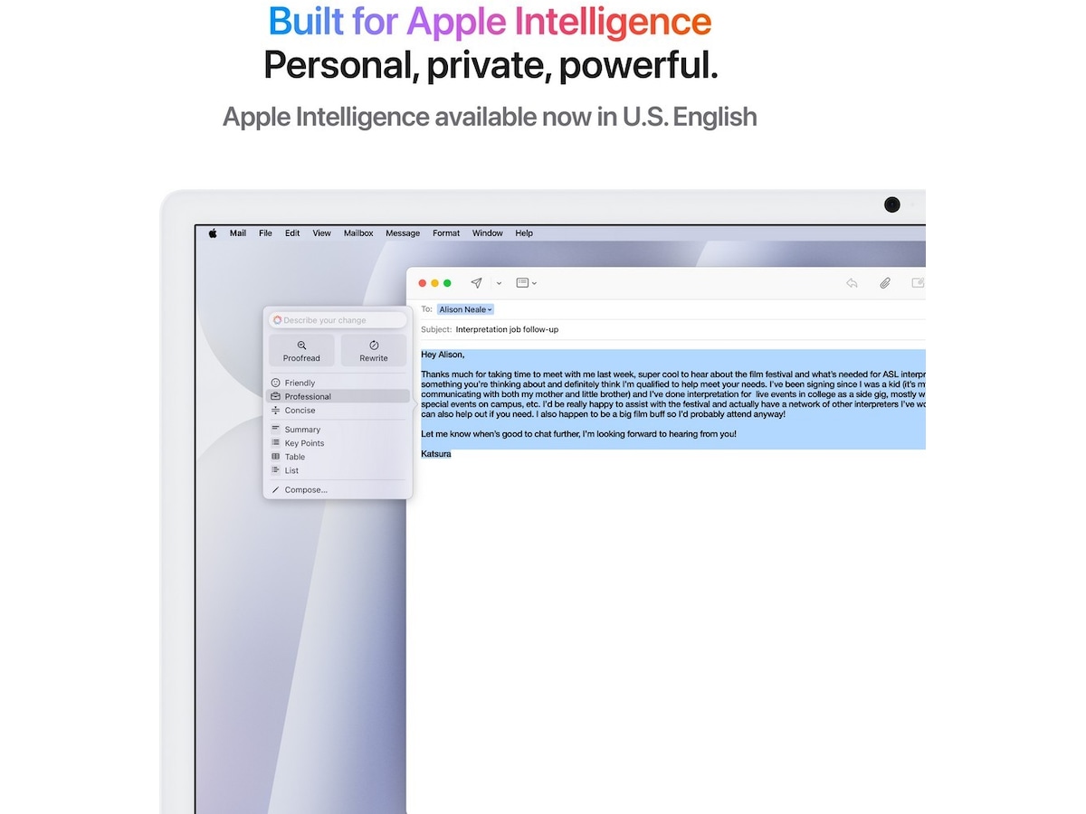 iMac 24 4.5K (2024) 256GB (sølv) Stasjonær PC