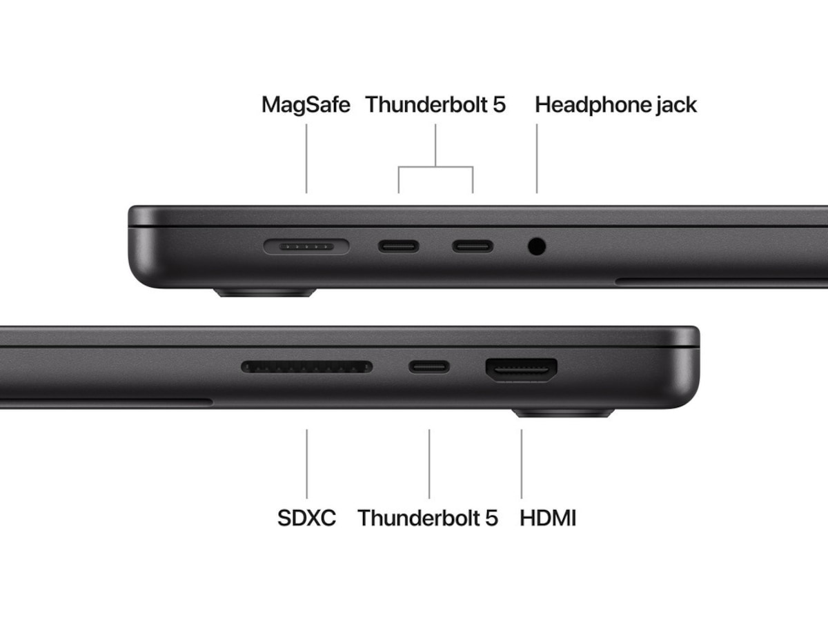 MacBook Pro 16 M4 Pro (2024) 512GB (stellarsvart) PC - Bærbar / laptop