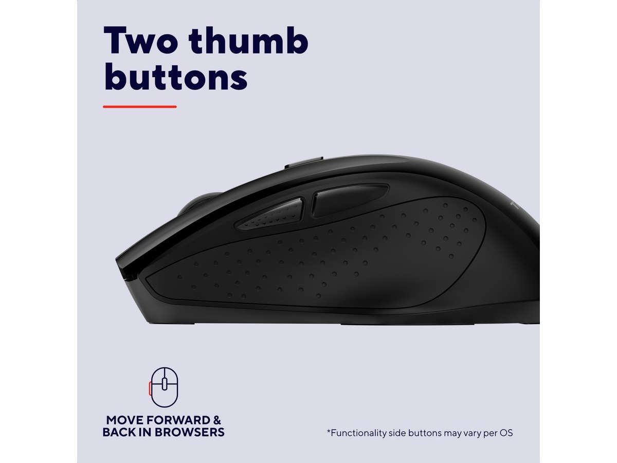 Trust Nito Silent trådløs mus (sort) Mus