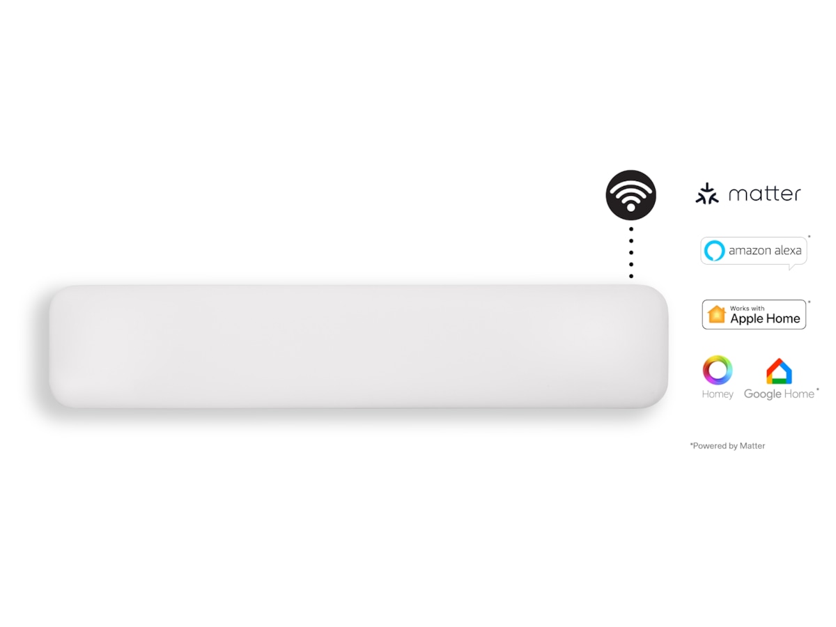 Mill Invisible Smart WiFi Gen 4 panelovn 1050W Panelovner