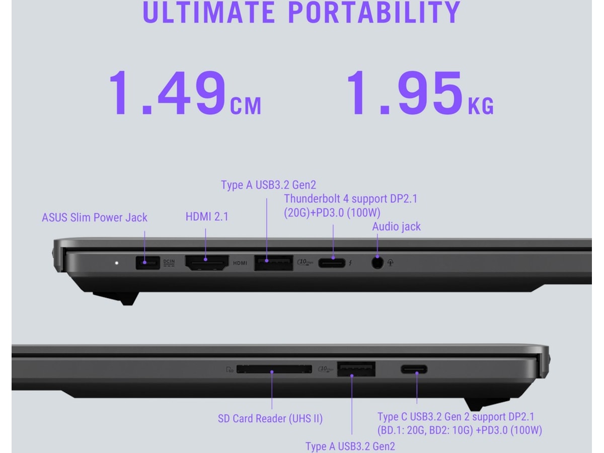 ASUS ROG Zephyrus G16 GU606AW 16" WQXGA OLED 240 Hz Gaming laptop