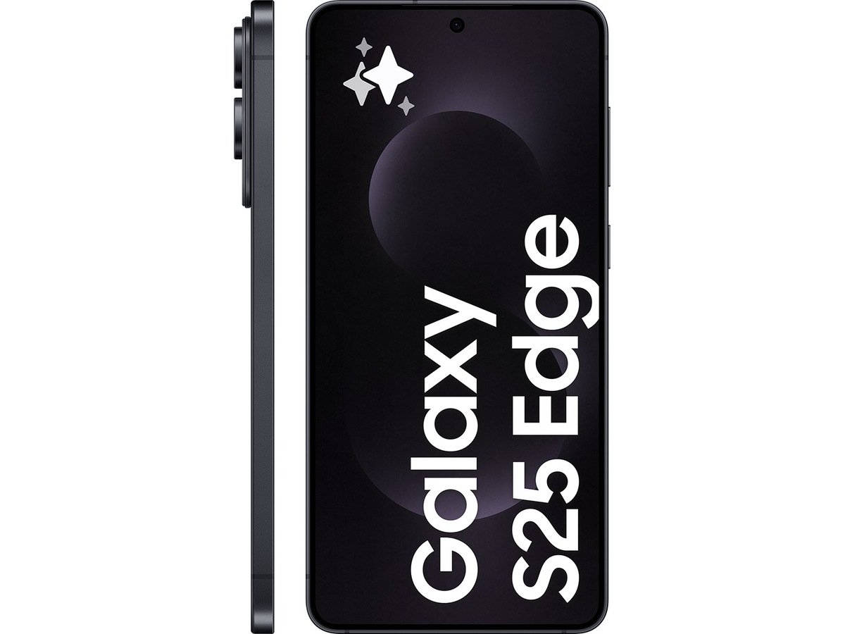 Samsung Galaxy S25 Edge 256GB (titanium jetblack) Mobiltelefoner