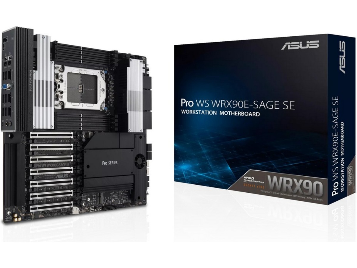 ASUS Pro WS WRX90E-SAGE SE Hovedkort -B-Grade Demo hovedkort
