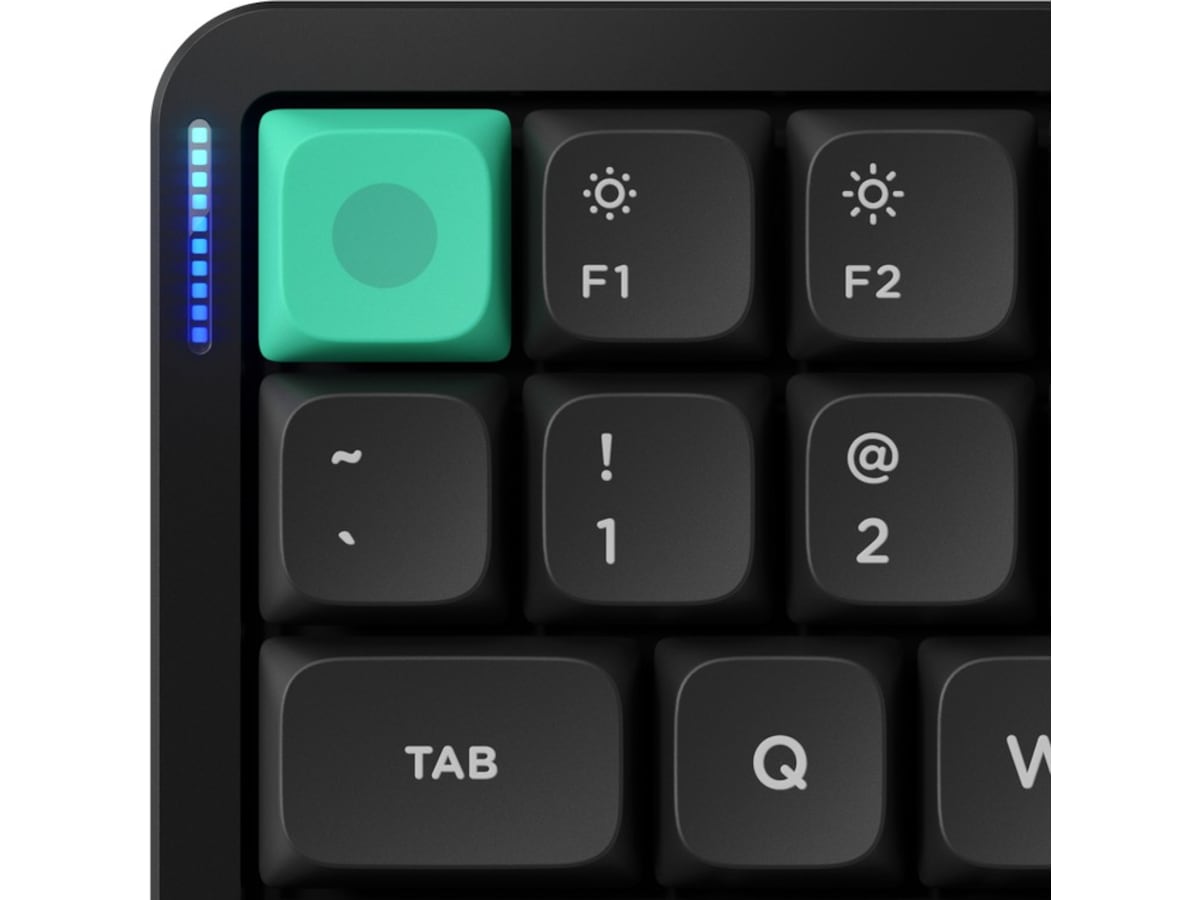 NuPhy Air75 V3 trådløst gamingtastatur (nebula sort / brown nano) Gamingtastatur