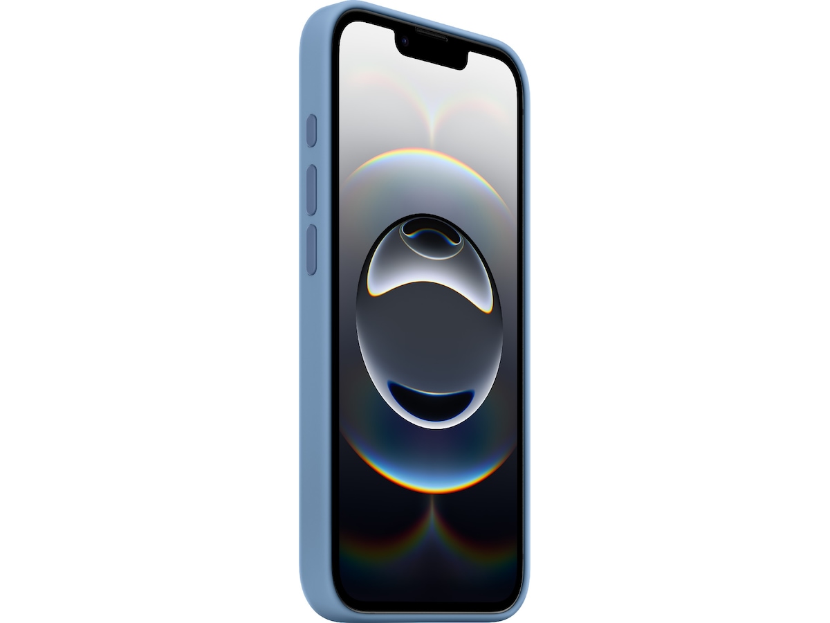 iPhone 16e Silikondeksel (vinterblå) Deksel til mobiltelefon