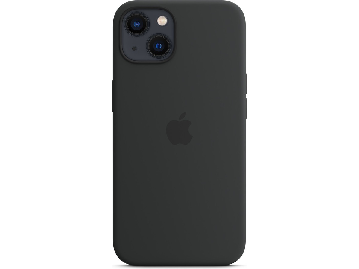 Apple iPhone 13 Silikondeksel (midnatt) Deksel til mobiltelefon