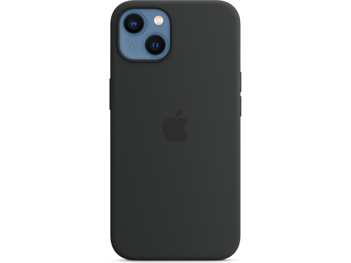 Apple iPhone 13 Silikondeksel (midnatt) Deksel til mobiltelefon