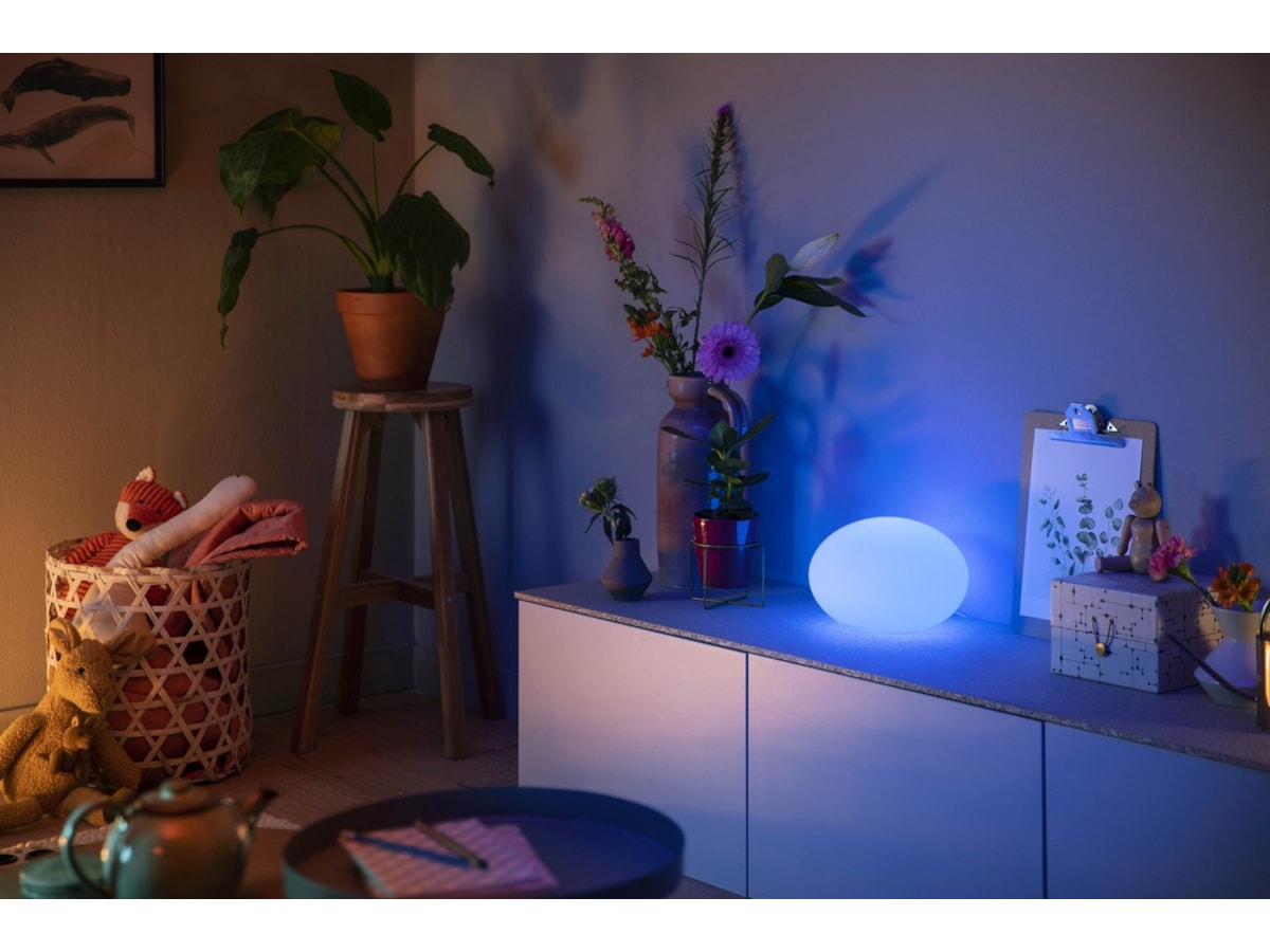 Philips Hue Flourish-bordlys,9.5W 230V (hvit) Bordlampe