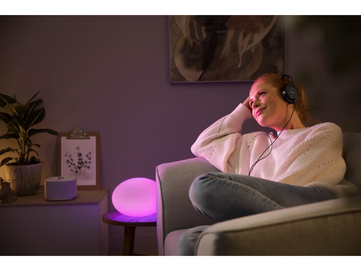 Philips Hue Flourish-bordlys,9.5W 230V (hvit) Bordlampe