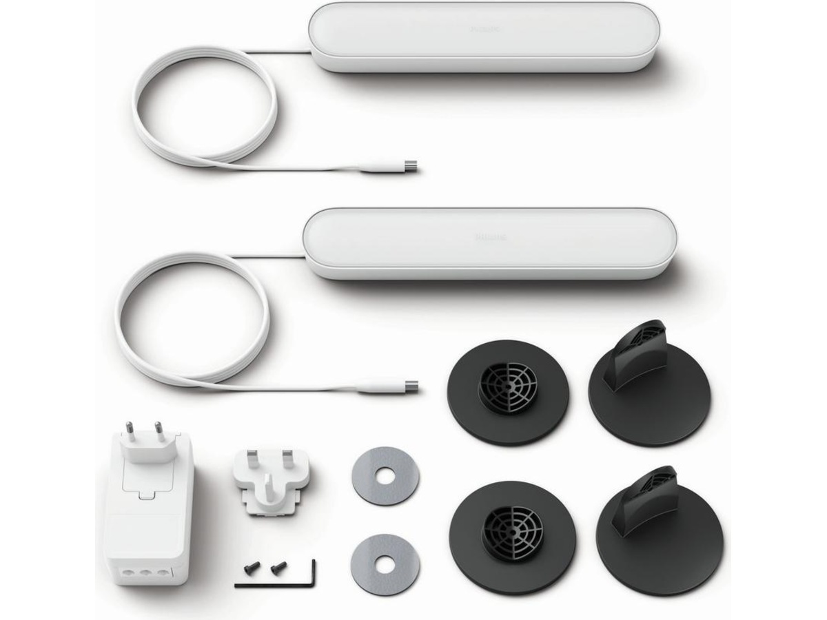 Philips Hue Play light bar 2-pakning (hvit) Led strips & underholdning