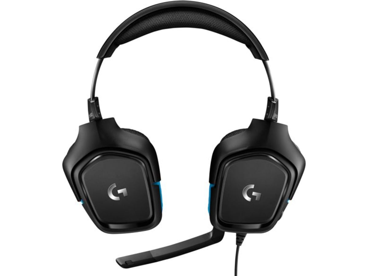 Logitech G432 Gaming Headset (sort/blå) Gaming headset
