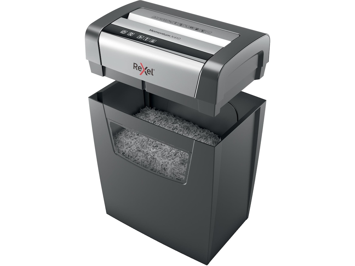 Rexel makuleringsmaskin Momentum X410 P4 Makuleringsmaskiner