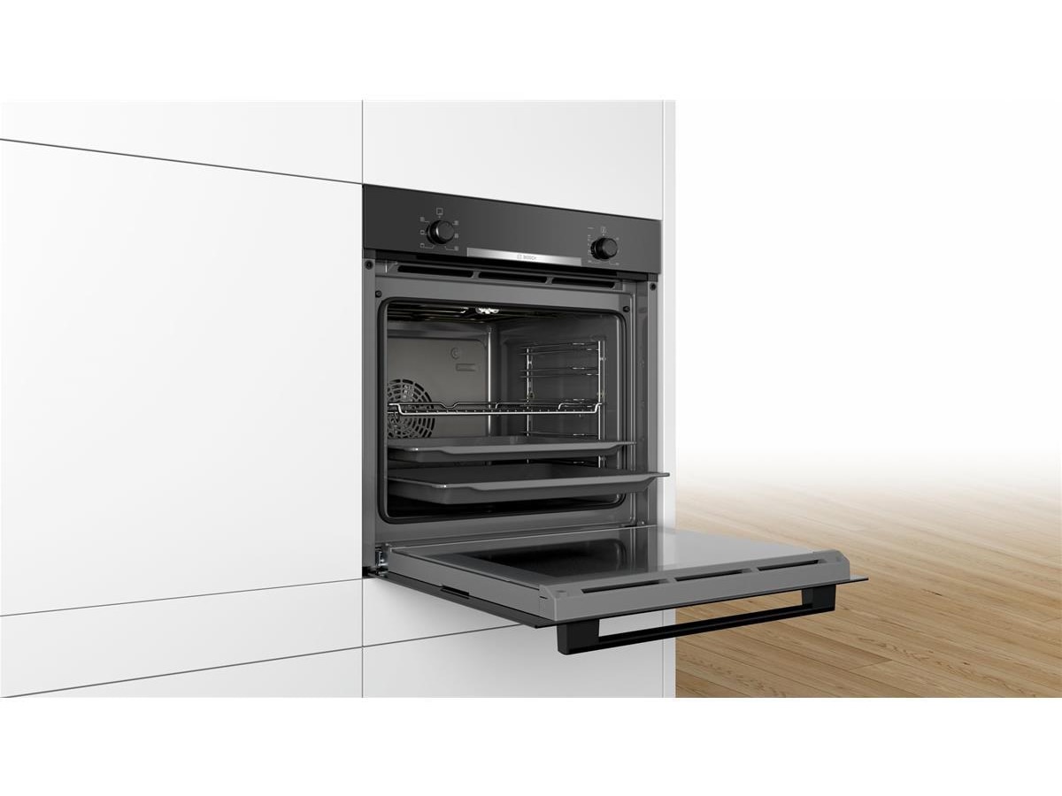 Bosch HBA530BB0S innbyggingsovn (sort) Stekeovn