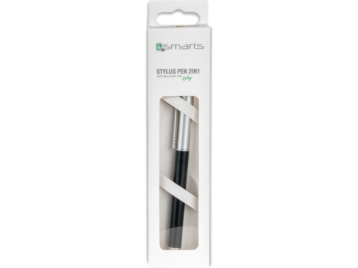 4Smarts Stylus Pen 2in1, Sort Tastatur og stylus