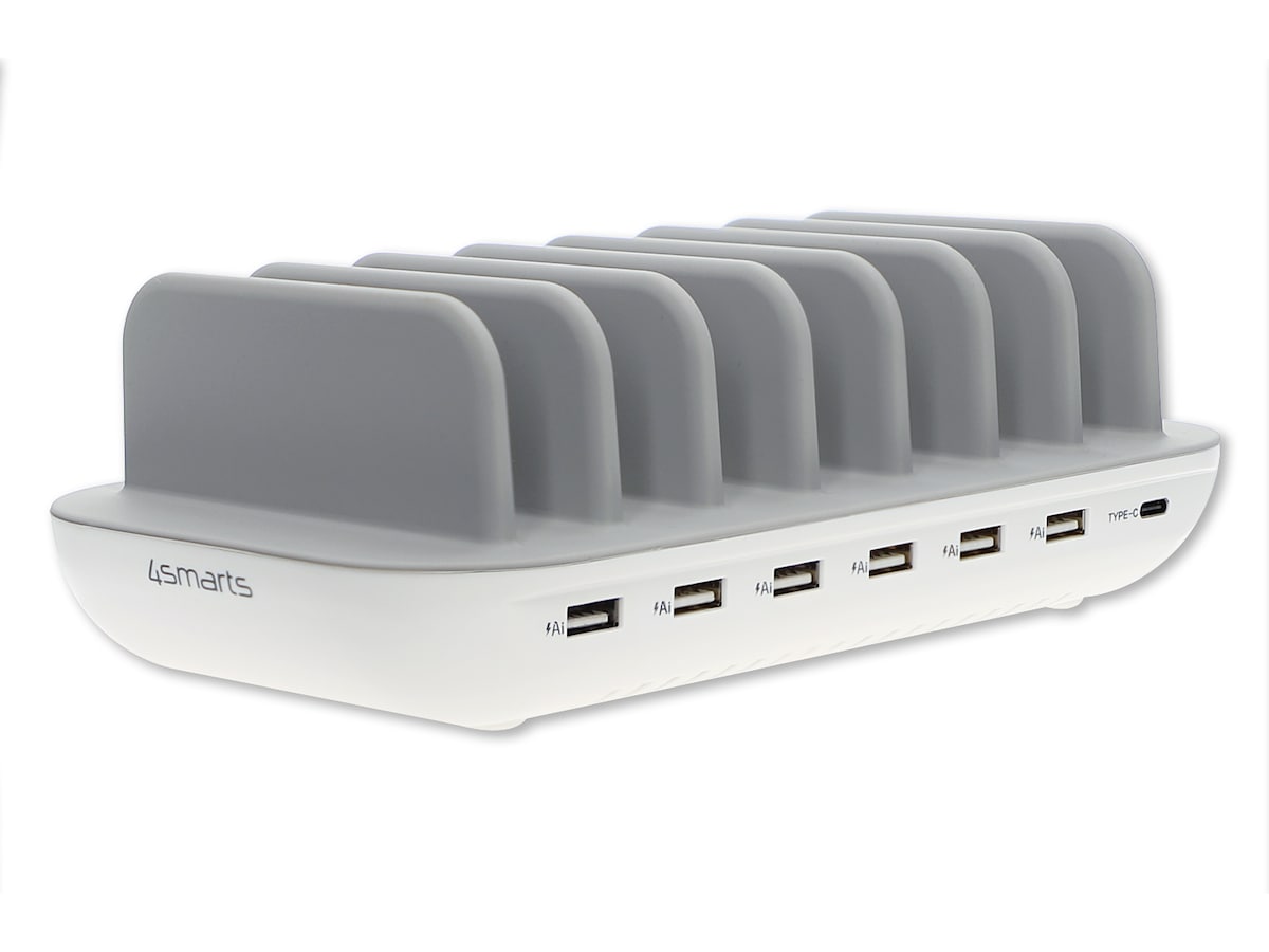 4smarts Office 60W Ladestasjon (hvit) Mobilladere