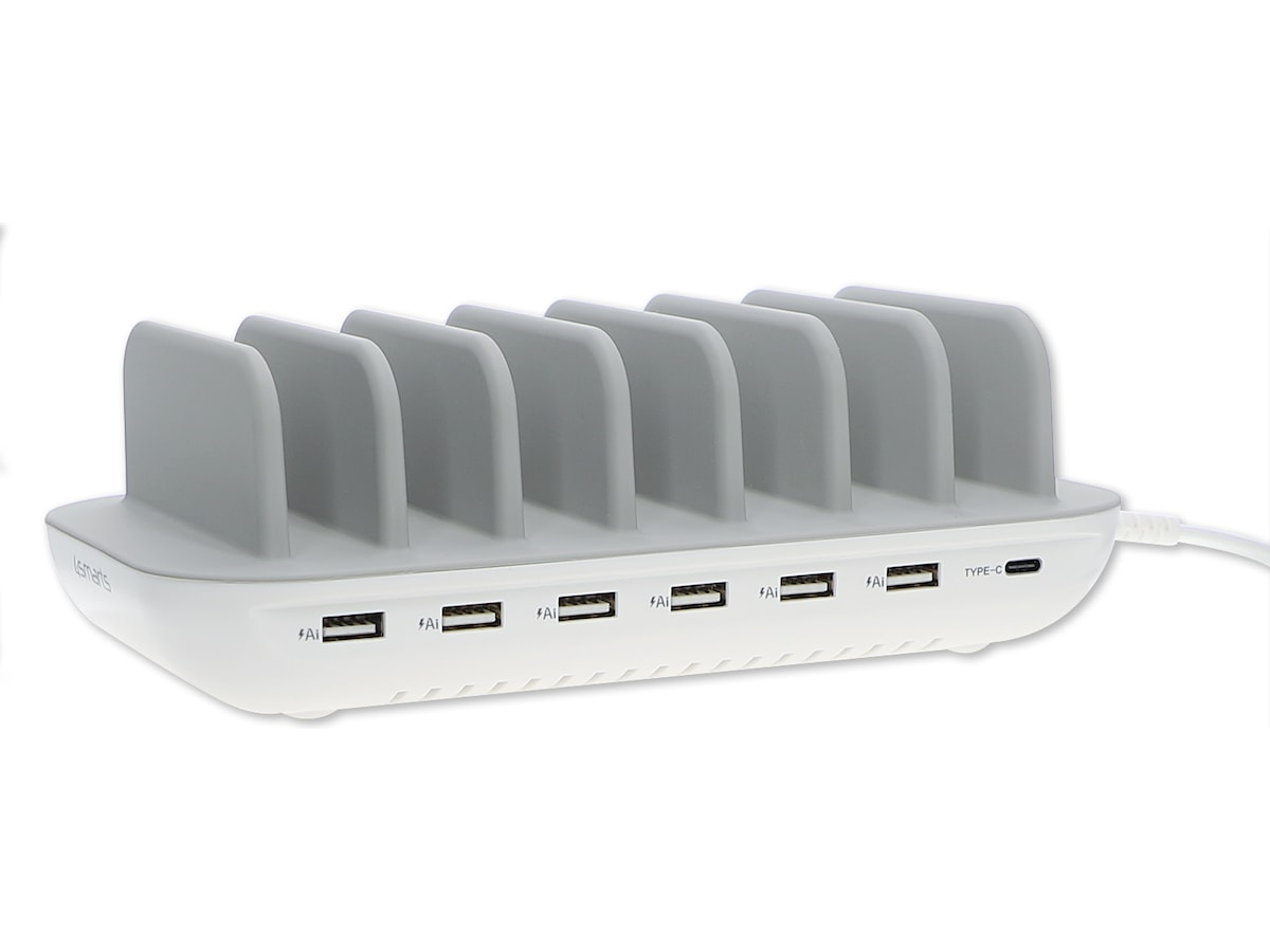 4smarts Office 60W Ladestasjon (hvit) Mobilladere