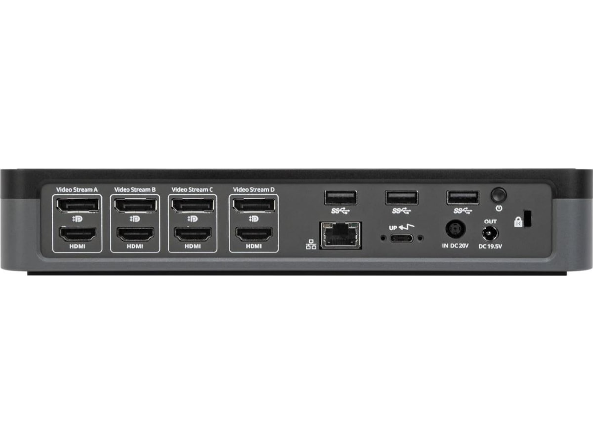 Targus Universal Quad 4K Docking Dockingstasjon & USB-HUB