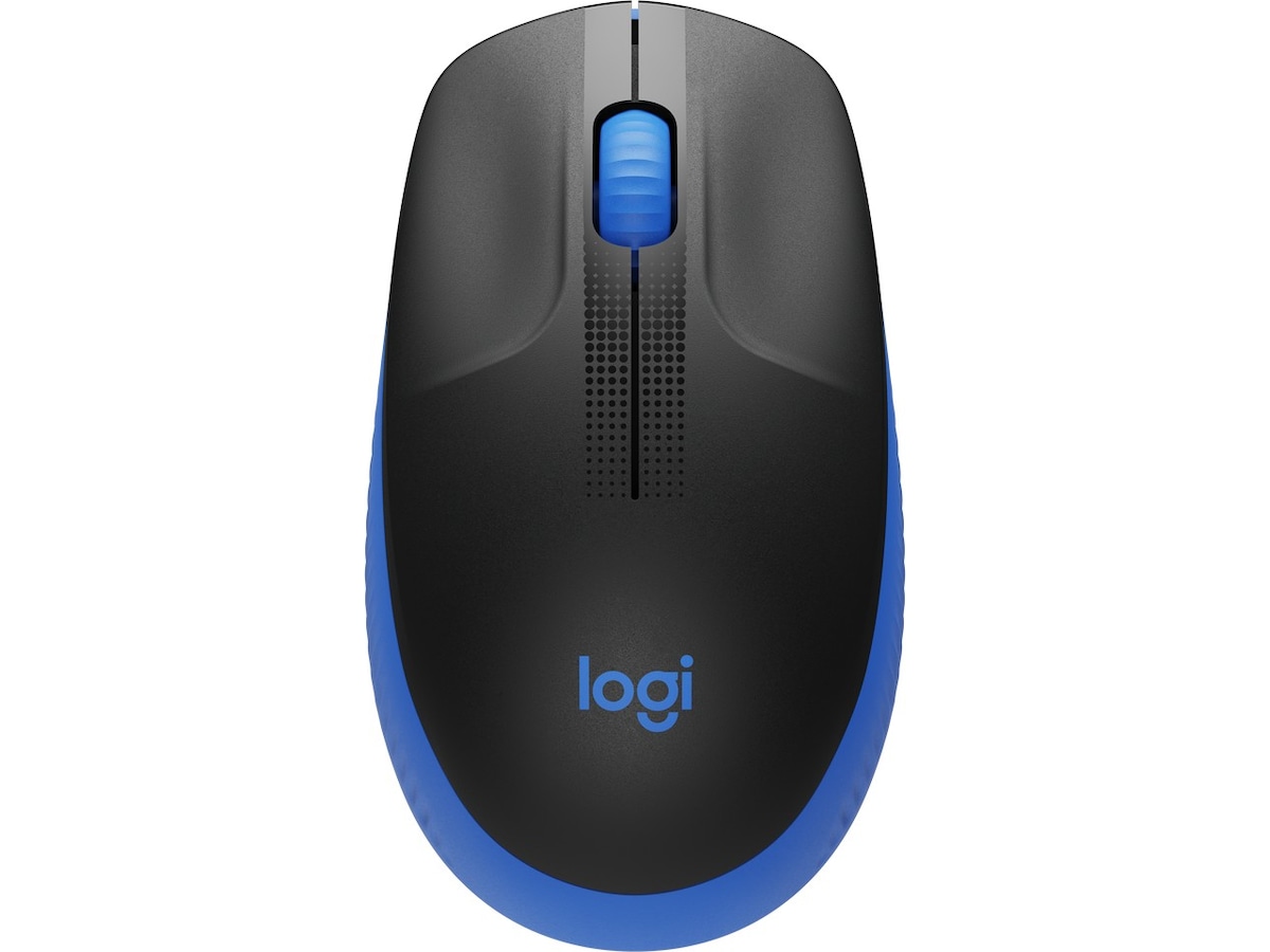 Logitech M190 Trådløs mus i full størrelse blå Mus