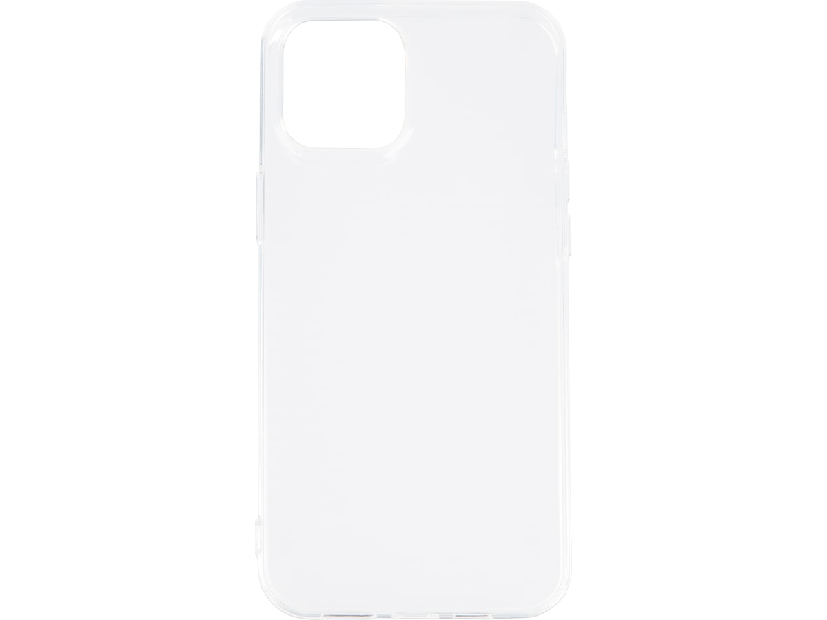 iiglo iPhone 12 / 12 Pro Silikondeksel (gjennomsiktig) Deksel til mobiltelefon