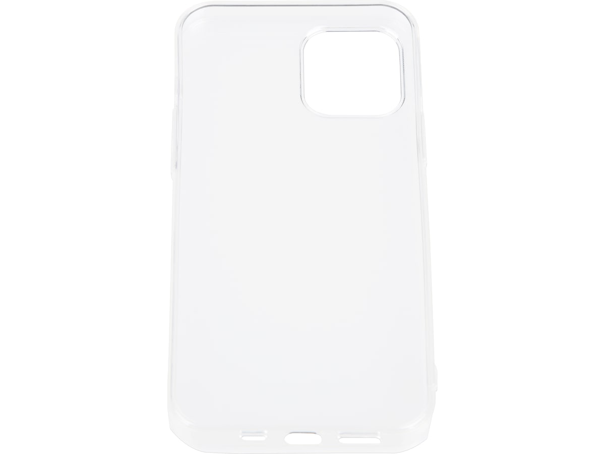iiglo iPhone 12 / 12 Pro Silikondeksel (gjennomsiktig) Deksel til mobiltelefon