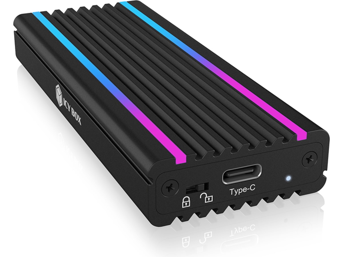 ICYBOX USB Type-C kabinett for M.2 Harddisk