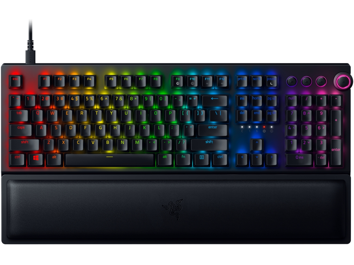 Razer BlackWidow V3 Pro Trådløs Gamingtastatur (sort) Gamingtastatur