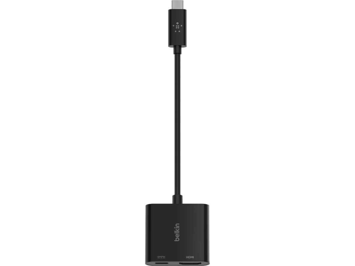 Belkin USB-C Video Adapter 20cm (sort) Kabeladaptere & overganger