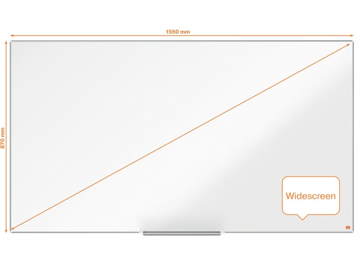 Nobo Whiteboard Impression Pro Widescreen 70" Nano Clean magnetisk tavle Whiteboardtavler